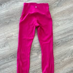 Lululemon Hot Pink Leggings
